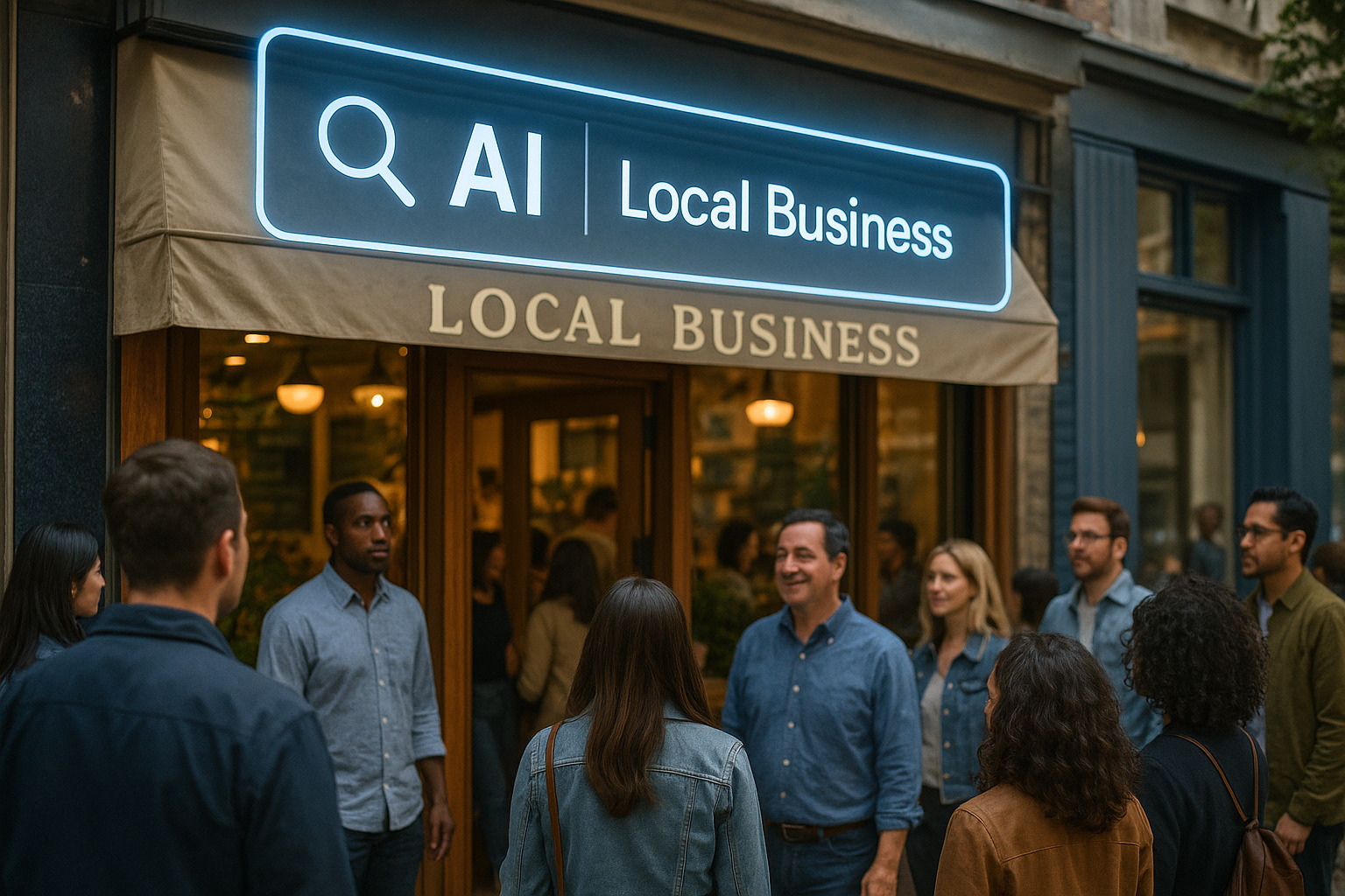 Local business AI visibility strategies
